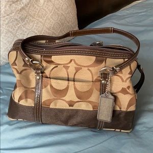 Authentic Brown Coach Purse